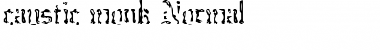 Download caustic monk Font Download caustic monk Font