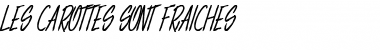 Download LES CAROTTES SONT FRAICHES Font Download LES CAROTTES SONT FRAICHES Font