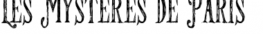 Download Les Mysteres de Paris Font Download Les Mysteres de Paris Font