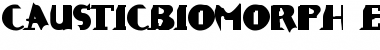 Download CausticBiomorph-ExtraBold Font Download CausticBiomorph-ExtraBold Font