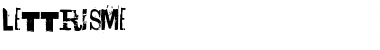 Download Lettrisme Font Download Lettrisme Font