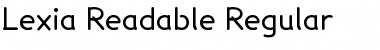 Download Lexia Readable Font Download Lexia Readable Font