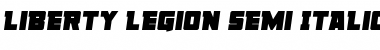 Download Liberty Legion Semi-Italic Font Download Liberty Legion Semi-Italic Font