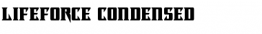 Download Lifeforce Condensed Font Download Lifeforce Condensed Font