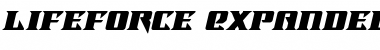 Download Lifeforce Expanded Italic Font Download Lifeforce Expanded Italic Font
