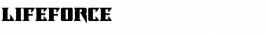 Download Lifeforce Font Download Lifeforce Font