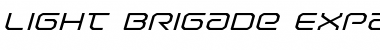 Download Light Brigade Expanded Italic Font Download Light Brigade Expanded Italic Font