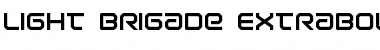 Download Light Brigade ExtraBold Font Download Light Brigade ExtraBold Font