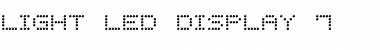Download Light LED Display-7 Font Download Light LED Display-7 Font