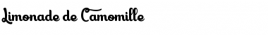 Download Limonade de Camomille Font Download Limonade de Camomille Font