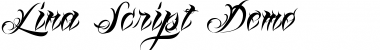 Download Lina Script Demo Font Download Lina Script Demo Font