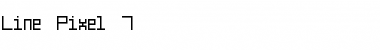 Download Line Pixel-7 Font Download Line Pixel-7 Font