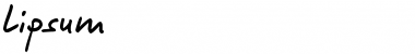 Download Lipsum Font Download Lipsum Font