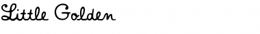 Download Little Golden Font Download Little Golden Font