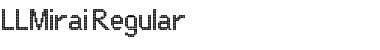Download LLMirai Font Download LLMirai Font