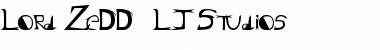Download Lord ZeDD - LJ Studios Font Download Lord ZeDD - LJ Studios Font