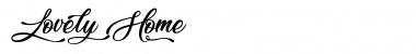 Download Lovely Home Font Download Lovely Home Font