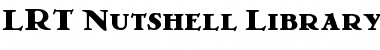 Download LRT Nutshell Library Black Font Download LRT Nutshell Library Black Font