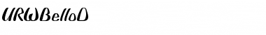 Download URWBelloD Font Download URWBelloD Font