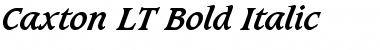 Download Caxton LT BoldItalic Font Download Caxton LT BoldItalic Font