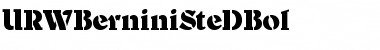 Download URWBerniniSteDBol Font Download URWBerniniSteDBol Font