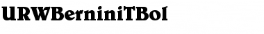 Download URWBerniniTBol Font Download URWBerniniTBol Font