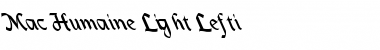 Download Mac Humaine-Light Lefti Font Download Mac Humaine-Light Lefti Font