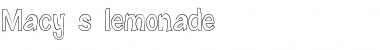 Download Macy's lemonade Font Download Macy's lemonade Font