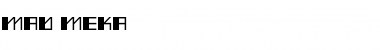 Download Mad Meka Font Download Mad Meka Font