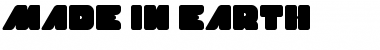 Download MADE IN EARTH Font Download MADE IN EARTH Font