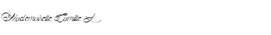 Download Mademoiselle Camille L Font Download Mademoiselle Camille L Font
