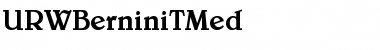 Download URWBerniniTMed Font Download URWBerniniTMed Font