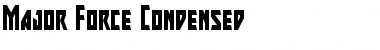 Download Major Force Condensed Font Download Major Force Condensed Font