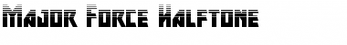 Download Major Force Halftone Font Download Major Force Halftone Font