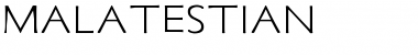 Download Malatestian Font Download Malatestian Font