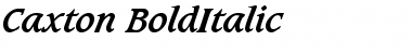 Download Caxton-BoldItalic Font Download Caxton-BoldItalic Font