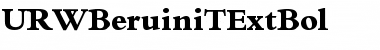 Download URWBeruiniTExtBol Font Download URWBeruiniTExtBol Font