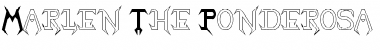 Download Marlen The Ponderosa Font Download Marlen The Ponderosa Font