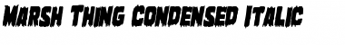 Download Marsh Thing Condensed Italic Font Download Marsh Thing Condensed Italic Font