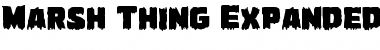 Download Marsh Thing Expanded Font Download Marsh Thing Expanded Font