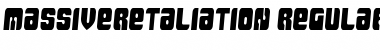 Download Massive Retaliation Font Download Massive Retaliation Font