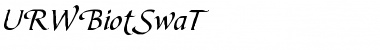 Download URWBiotSwaT Font Download URWBiotSwaT Font