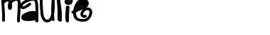 Download Maulie Font Download Maulie Font