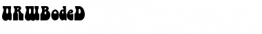 Download URWBodeD Font Download URWBodeD Font