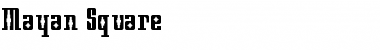 Download Mayan Square Font Download Mayan Square Font