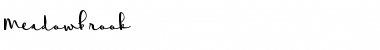 Download Meadowbrook Font Download Meadowbrook Font