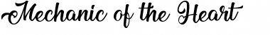 Download Mechanic of the Heart Font Download Mechanic of the Heart Font
