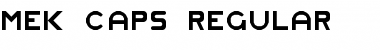 Download Mek Caps Font Download Mek Caps Font