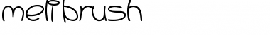 Download Meli Brush Font Download Meli Brush Font