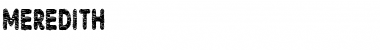Download Meredith Font Download Meredith Font